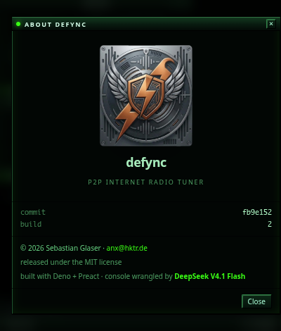 defync — about